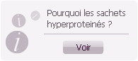 Sachets Hyperprotéinés