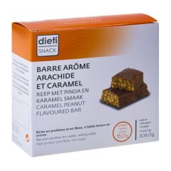 Chrono-pack 7 barres croustillantes saveur chocolat caramel riche en protéines.
