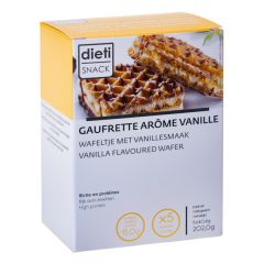 gaufrettes arôme vanille riche en protéines