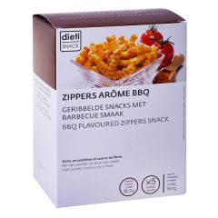 Chips zippers barbecue riche en protéines végétales