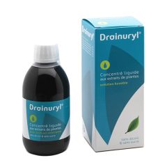 Drainuryl aux extraits de plantes pour boisson drainante.