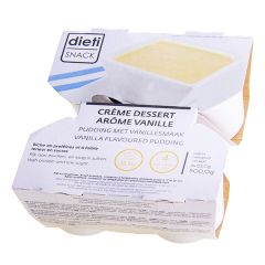 Crème dessert vanille UHT (4 x 125 g) riche en protéines