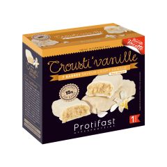 7 Barres hyperprotéinées saveur vanille Protifast