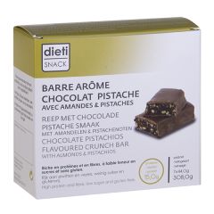 Barres avec amandes et pistaches riches en protéines (7 x 44 g)