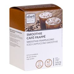Smoothie café frappé hyperprotéiné Dietimeal - 7 sachets x 26 g