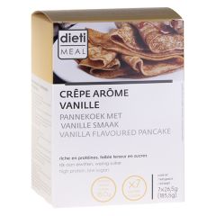 Crêpe arôme vanille ou pancake Dietimeal 