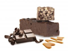 Barre hyperprotéinée double chocolat caramel deluxe - Protéika