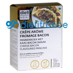 Crêpe bacon-fromage 217 g - 7 sachets