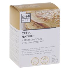 Préparation pour crêpe ou pancake riche en protéines. 7 sachets