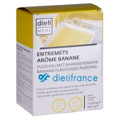 Dietimeal crème dessert banane riche en protéines