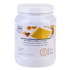 Dessert caramel hyperprotéiné en poudre à reconstituer pot 450 g économique Dietimeal