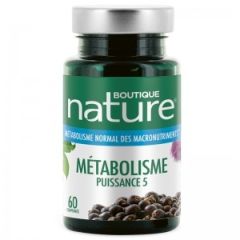 Métabolisme puissance 5 Boutique Nature 