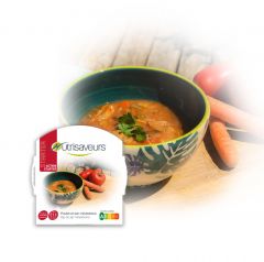 Nutrisaveurs soupe minestrone poulet konjac légumes. Repas minceur 300 g