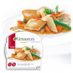 Nutrisaveur wok de poulet riche en protéines 270g
