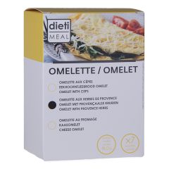 Préparation pour omelette aux herbes de Provence riche en protéines