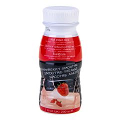 Smoothie fraise : boisson UHT protéinée  