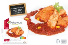 Nutrisaveurs filet de poulet aux parfums du Mexique. Poids net: 270 g